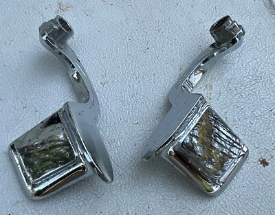 1961-64 OLDSMOBILE INTERIOR DOOR HANDLES  PAIR= OEM PARTS/STARFIRE/88 - Image 1 of 4