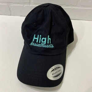 NEW - High Massachusetts Medical Marijuana Dispensary Dad Hat Cap - ONE SIZE - Picture 1 of 7