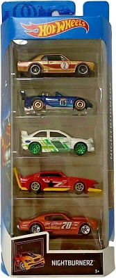 Hot Wheels Cars Nightburnerz 5 - Pacchetto auto motore giocattolo pacchetto v... - Immagine 1 di 4