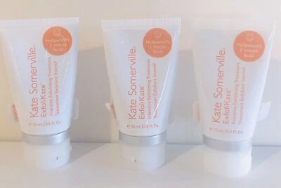 Kate Somerville Exfolikate Intensive Exfoliating Treatment 15ml x 3 (45ml) NEW - Image 1 of 2