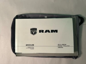 2019 Dodge RAM 1500 Factory Owners Manual User Guide Set & Case *OEM* - Picture 1 of 4