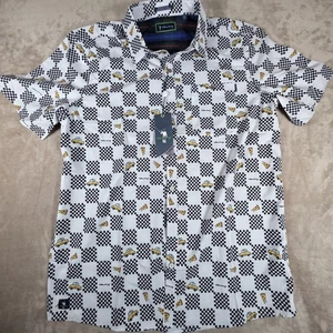 William Murray Full Fare Poloshirt Herren Large Taxis Pizzen NYC Performance Golf - Bild 1 von 7