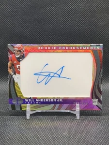 251@ 2023 Panini Illusions Rookie Endorsements Will Anderson #RE-WAN /334 AU, RC - Bild 1 von 3