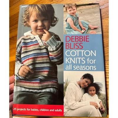 Debbie Bliss Cotton Knits for All Seasons Knitting Projects Book - Image 1 of 4