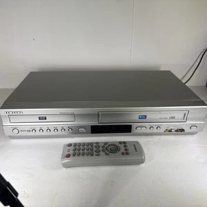 Samsung DVD/VHS Dual Deck-V4600C DVD/VHS Player-Recorder with Remote - Picture 1 of 11