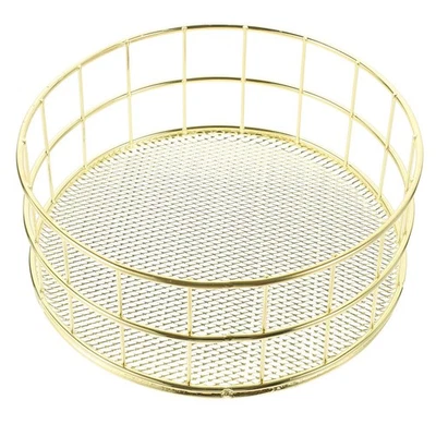 Mehrzweckkorb Aufbewahrungskorb Küche Lagerkorb Mesh Schreibtisch Organizer - Bild 1 von 4