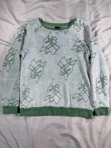 Top pijama polar verde Star Wars The Child Baby Yoda talla pequeña - Imagen 1 de 14