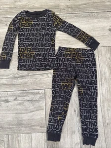 Star Wars Snug Fit Pajamas Size 4T Amazon Essentials - Picture 1 of 4
