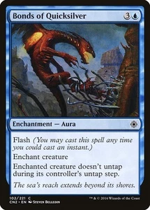 Bonds of Quicksilver - CN2 (Conspiracy: Take the Crown) #102 MTG - Picture 1 of 1