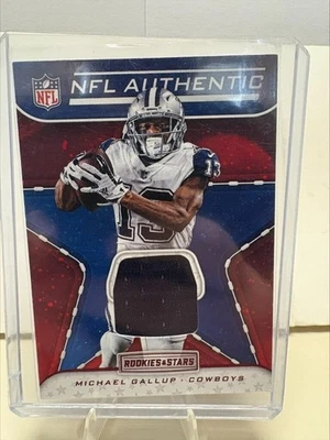 2019 Panini Rookies & Stars - Nfl Authentic Michael Gallup #NA-MG (MEM) - Image 1 of 2