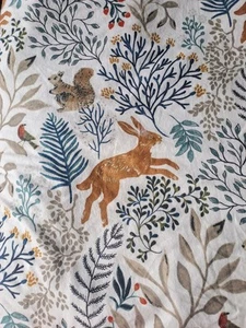 Super King Duvet Set, 'Woodland Tale' (Dunelm), 100% brushed cotton reversible - Picture 1 of 3