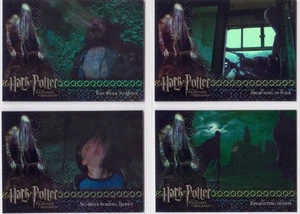 Harry Potter Gefangener von Askaban Update komplett 4 Karten Box Topper Verfolgungsjagd Set - Bild 1 von 1