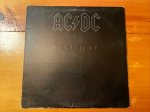AC/DC – Back In Black 1980 Atlantic SD 16018 Jacket/Vinyl VG Masterdisk RL - Picture 1 of 5