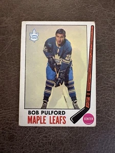 1969-70 Topps - #53 Bob Pulford Excellent Condition Beautiful Card - Picture 1 of 2