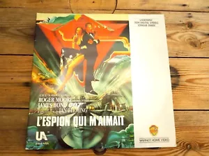 L'ESPION QUI M'AIMAIT LASERDISC PAL LD EX COVER EX ORIGINAL 1977 - Picture 1 of 6