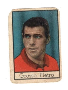 FIGURINA CALCIATORI NANNINA WAMAR 1948-49 TRIESTINA GROSSO PIETRO - Picture 1 of 2