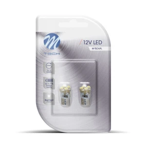 Lampada Led Blister 2x LED L069 W5W 4xSMD3528 bianco - Foto 1 di 1