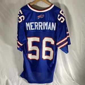 Shawne Merriman Autographed Jersey Buffalo Bills Signed NFL Football - Picture 1 of 8