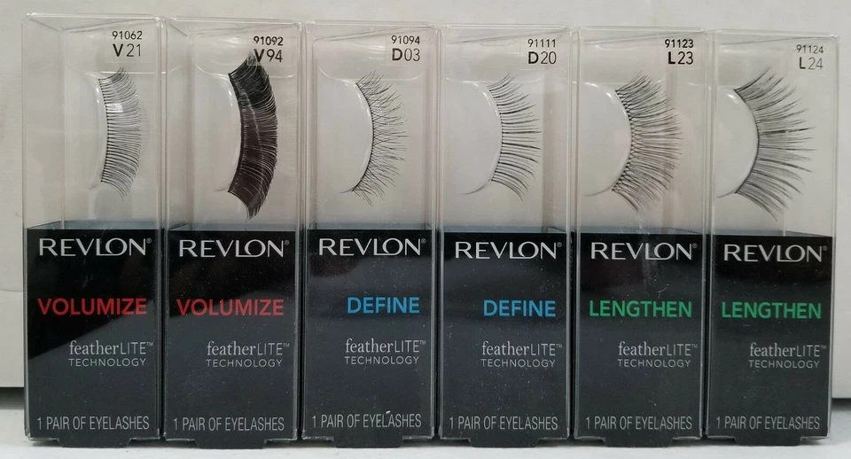 REVLON featherLITE TECHNOLOGY FALSE EYELASHES NO GLUE BUY 2GET1FREE ADD 3TO CART - Image 1 of 1