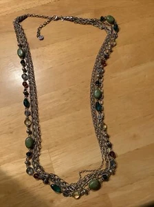 Premier Designs Necklace Costa Rica #20260 multi strand - Picture 1 of 3