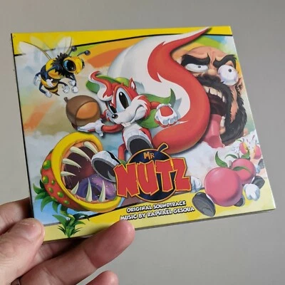 Mr. NUTZ (1992) Super Nintendo Video Game Soundtrack *CD* (SEALED!) - Image 1 of 4