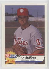 1993 Fleer ProCards Minor League Lance Sanders #3474