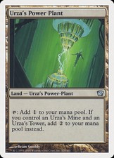 MTG X1: Urza's Power Plant, 9th Edition, C, Moderate Play