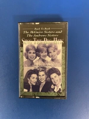 The McGuire Sisters and The Andrew Sisters Sing The Big Hits cassette - Image 1 of 2