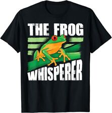 Funny The Frog Whisperer Gift | Cute Bullfrog Fan Boys Girls T-Shirt