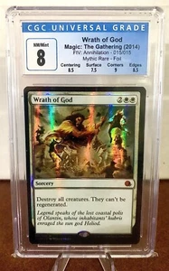Wrath of God MTG From the Vault: Annihilation Foil CGC 8 - Picture 1 of 2