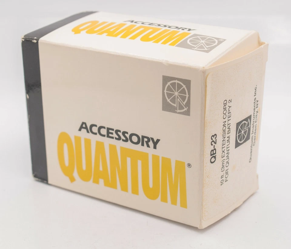 NOS - Quantum QB-23 10ft. Battery 2 Power Cable Extension - Image 1 of 3