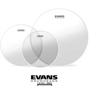 Evans G2 Clear Rock Tompack 10 12 16 inch Drum Heads ETP-G2CLR-R - Picture 1 of 1