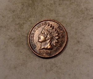 1896 Indian Head Cent Penny * Gem BU * Four Diamonds * XI172 - Picture 1 of 2