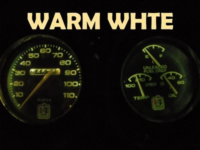 Lâmpadas de painel LED cluster medidor branco quente para Oldsmobile 73 77 Cutlass 442   - Imagem 1 de 2