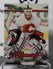 MIIKKA KIPRUSOFF # 168 FLEER ULTRA 2007-08 HOCKEY NHL GOALTENDER CALGARY FLAMES 