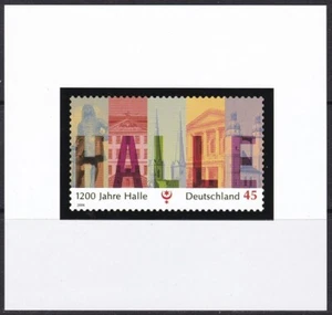 Color Print, Germany Sc2362 Halle 1200th Anniversay, Architecture - Picture 1 of 1