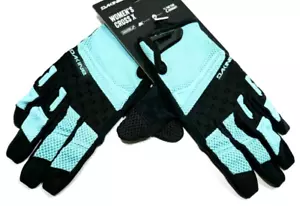 Dakine Cross X Gloves Women's Medium Cycling Nile Blue/Black - Picture 1 of 5