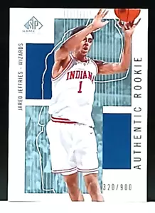 Jared Jeffries 2002-03 SP Game Used Edition #110 (RC) Serial Numbered 320/900 - Picture 1 of 2