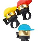 Cartoon Boy Bike Bell Ring Loud Sound Easy to Install on For Kids Bicycle