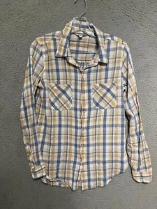 Lucky Brand Womens Shirt Plaid Size Small Button up Long Sleeve Adult - Picture 1 of 5