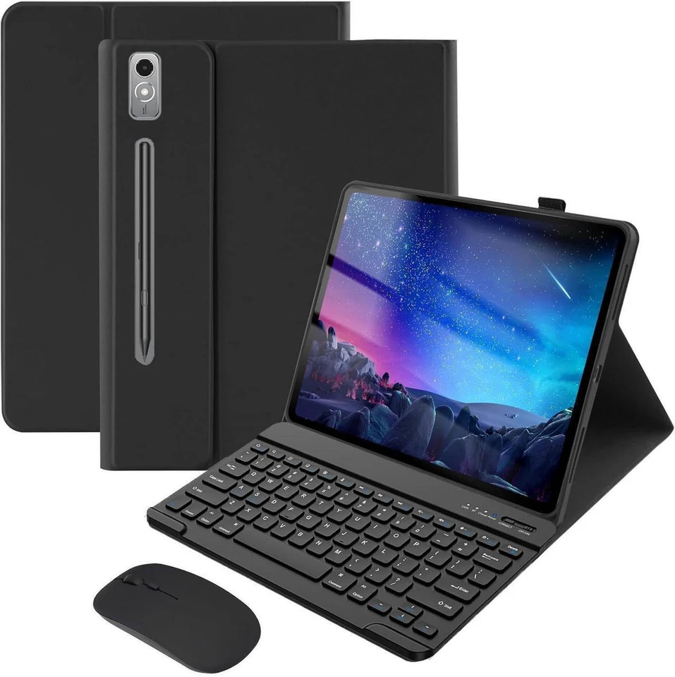 Keyboard Case with Mouse for Lenovo Tab P12 12.7 inch 2024 2023 TB370FU TB371FC - Image 1 of 4