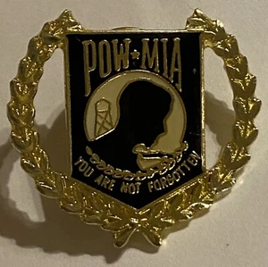 POW MIA HATPIN - YOU ARE NOT FORGOTTEN PIN - Picture 1 of 2