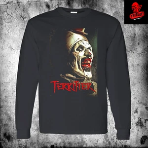 Camiseta Terrifier Horror Villain Halloween Manga Larga Unisex S–3XL 🎃 - Imagen 1 de 8