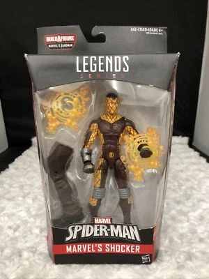 Figura de acción Marvel Legends SHOCKER 6" pulgadas Sandman BAF Series Spider-Man NUEVO Foto 1 de 4