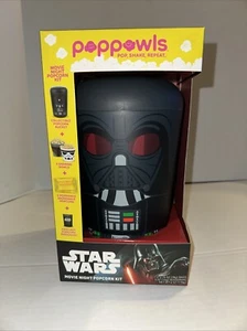 Nuovo kit popcorn Star Wars Poppowls Movie Night con secchio e ciotole da collezione - Foto 1 di 6