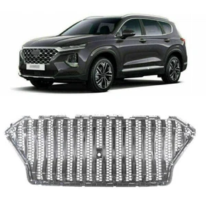 Front Grille Mesh Grill Bar Vent Trim Fits for 2020-2022 Hyundai Palisade - Foto 1 di 7