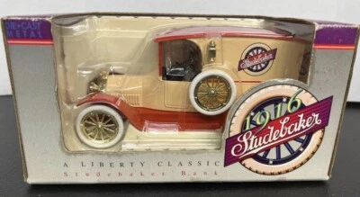 Liberty Classics Inc Diecast 1916 Studebaker Bank Model Car Original SEALED - Image 1 of 4