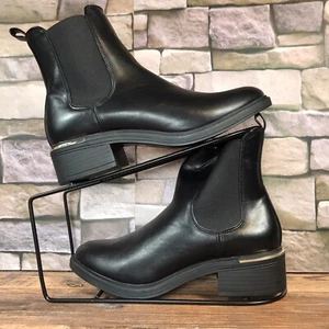 Botines Chelsea negros para mujer Truffle Collection - UK 4 / EU 37 - RRP £50 - Imagen 1 de 24