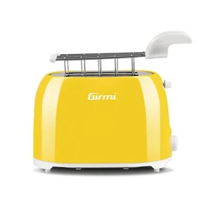 Girmi TP1005 Tostadora 1 Rebanada Amarillo Plástico Botones Giratorios 750 W 230 V - Imagen 1 de 4