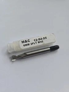 MOLINO TALADRO RANURA COBALTO 6mm M42 2 estriado 12-54-05 - Imagen 1 de 1